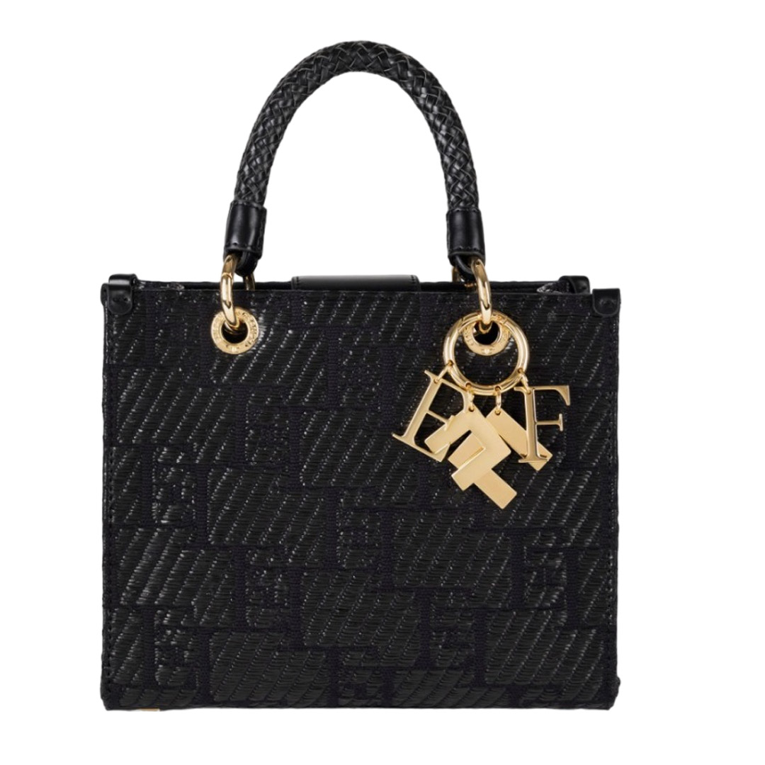 Borsetta Borse Estate 2020 Elisabetta Franchi Tote Con Logo