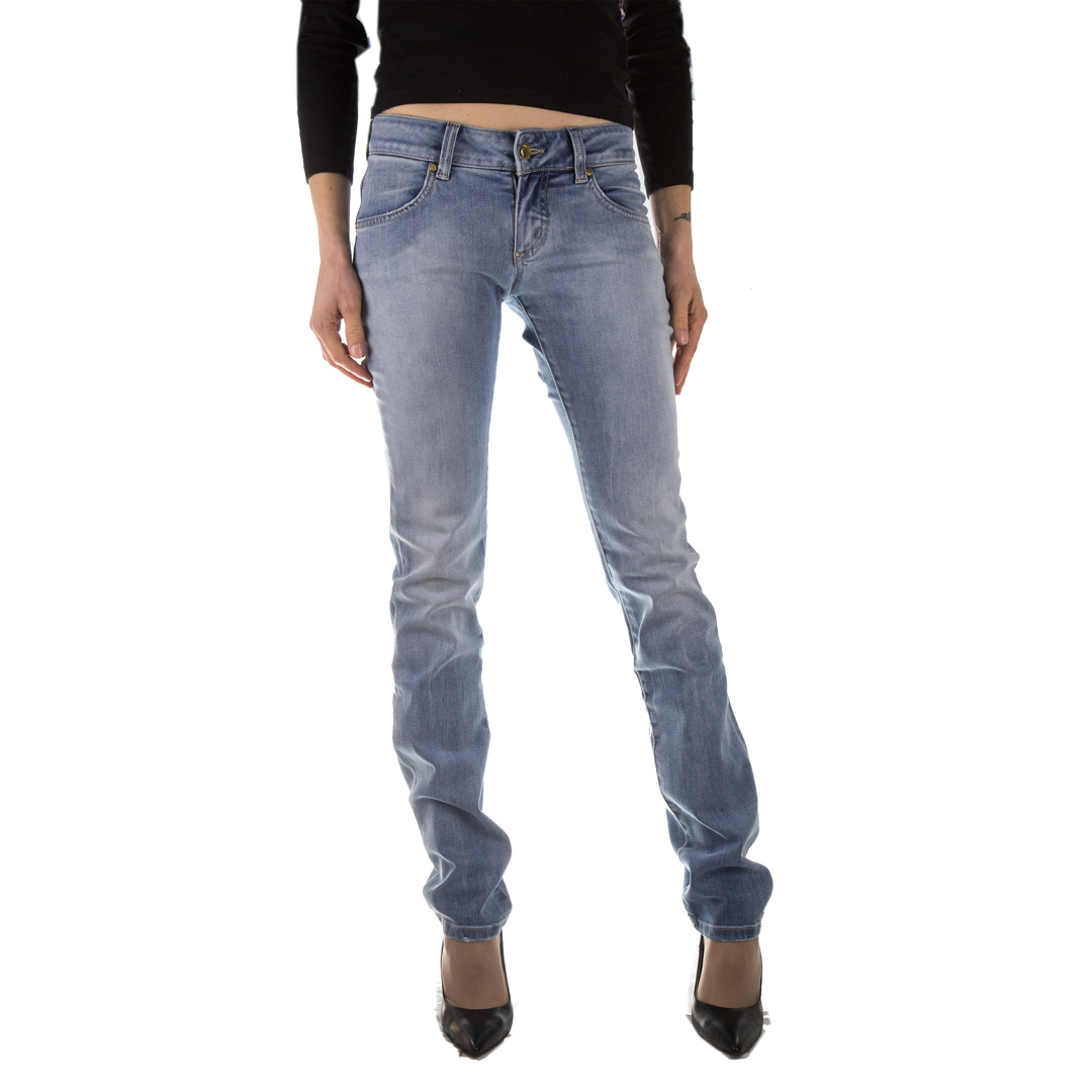 Jeans Donna Pantaloni MET Loose Fit C787 Tg 28 conformata veste grande 