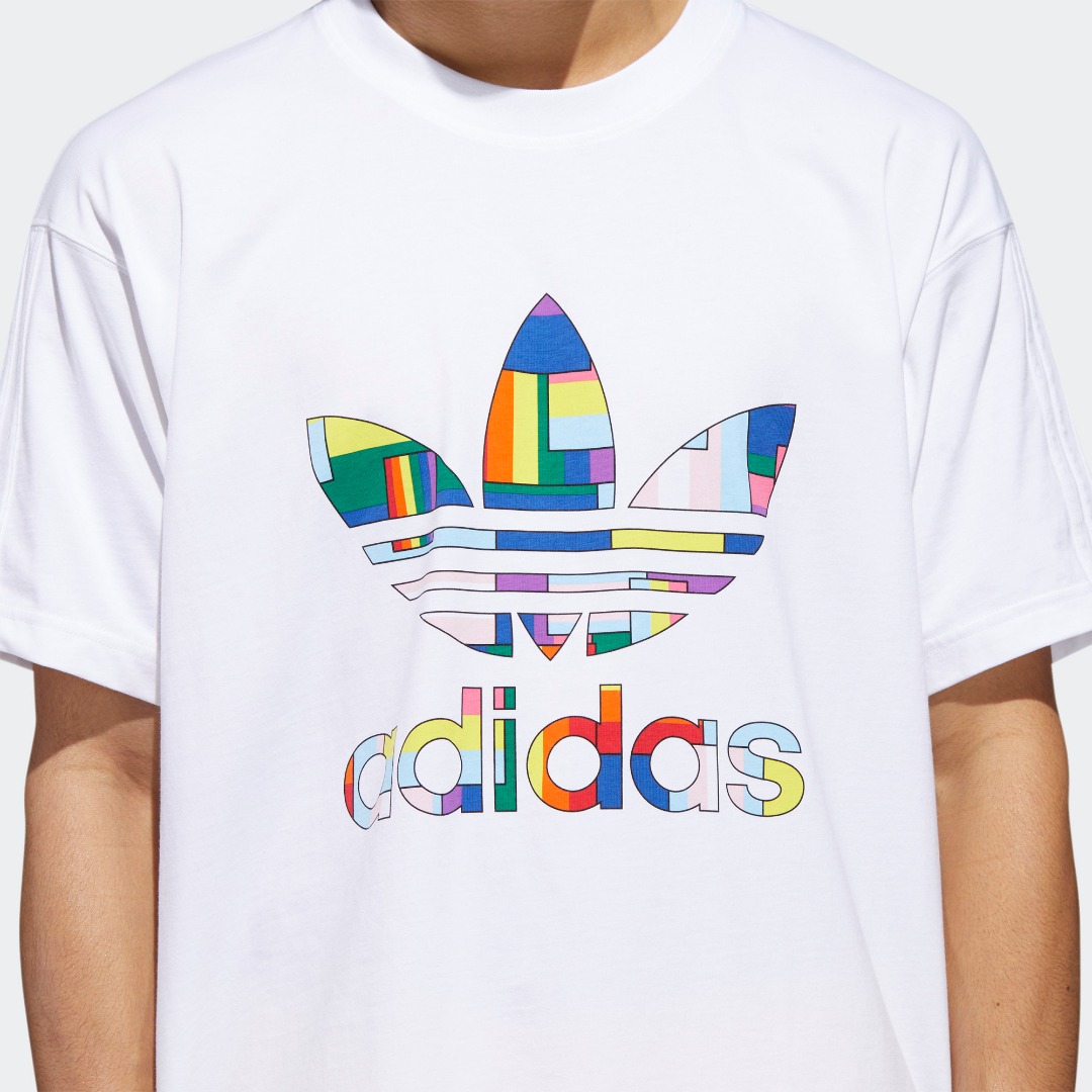 T Shirt Pride Flag Fill Unisex ADIDAS GD0953 GD0953