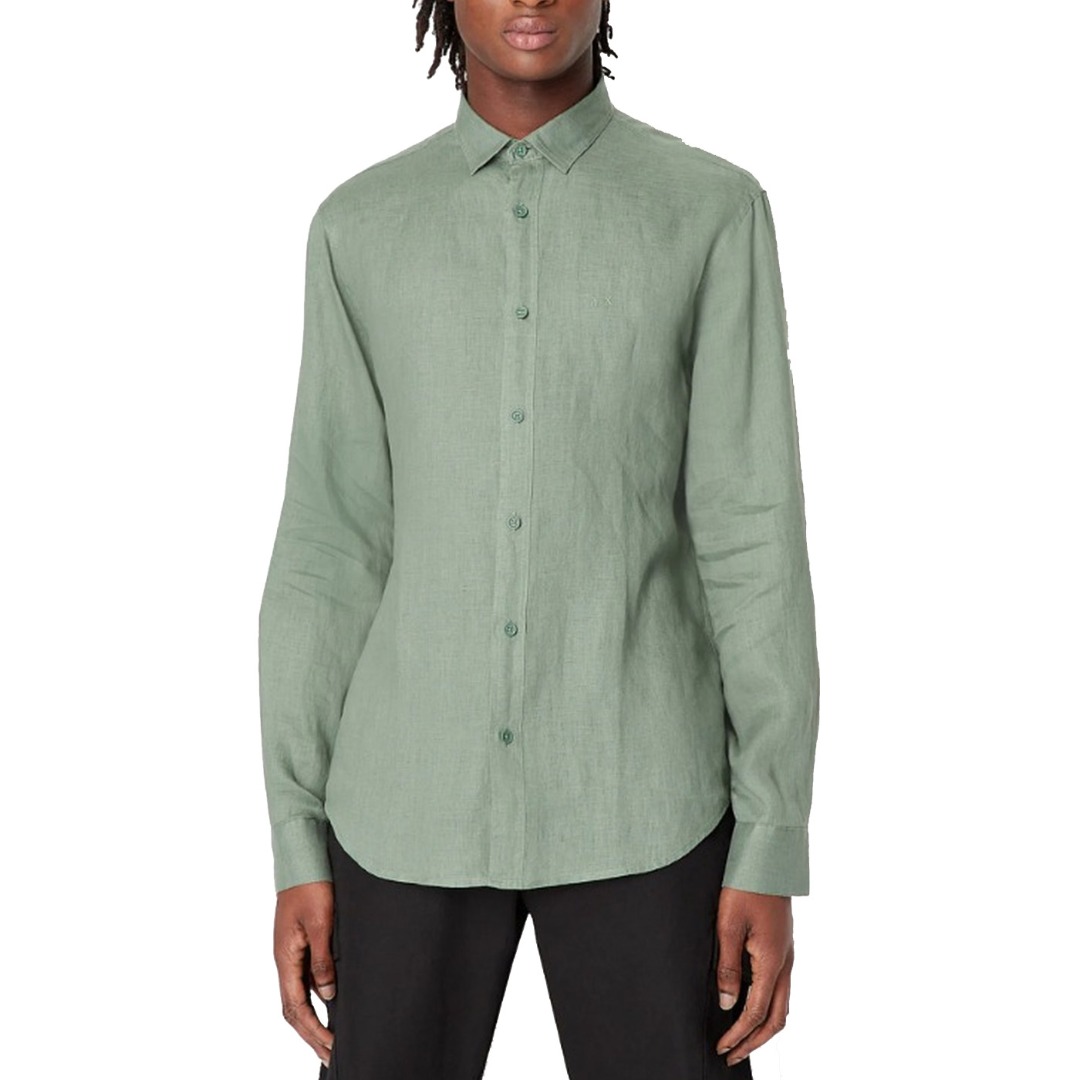 Camicia In Lino ARMANI EXCHANGE 8NZC50ZNCFZ